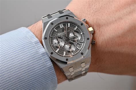 price of audemars piguet royal oak chronograph|royal oak selfwinding chronograph price.